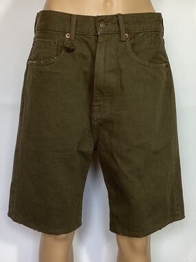 R13 Khaki Olive Green Bermuda Shorts Sz 27